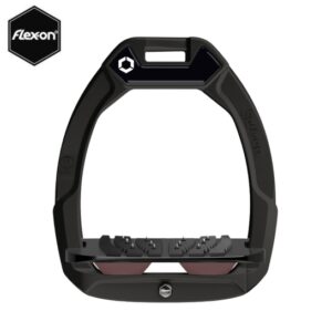 Strzemiona Flex-On Safe-On z kolcami czarne (59-black-black-chocolate)